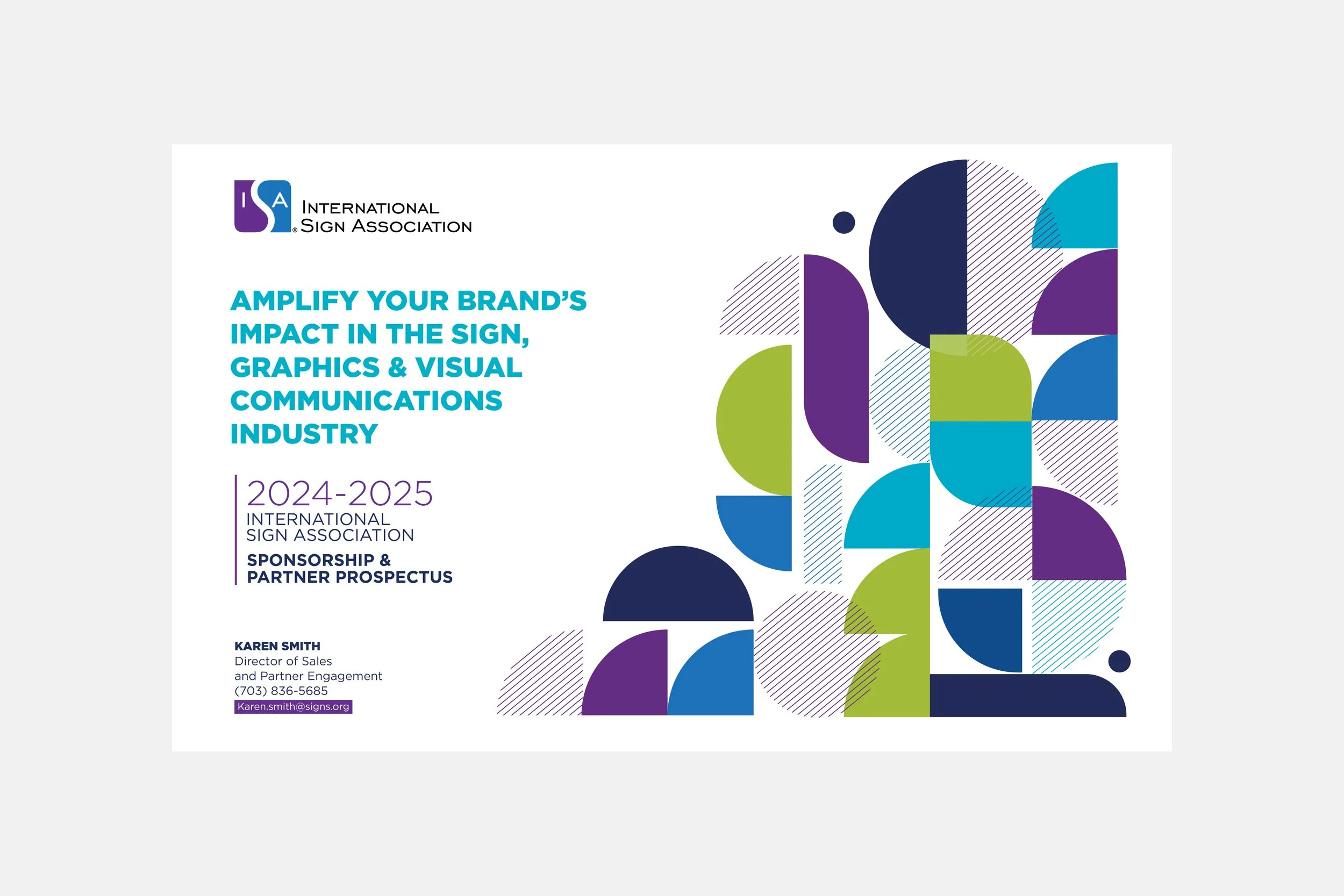ISA sponsorship — associate creative